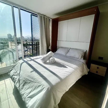 Moderno Apartamento Santiago Centro - Metro Irarrazaval - Piscina